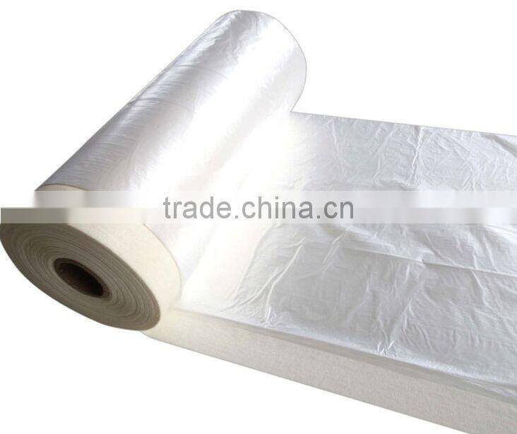 pretaped drop sheet pre-taped palstic film paint masker