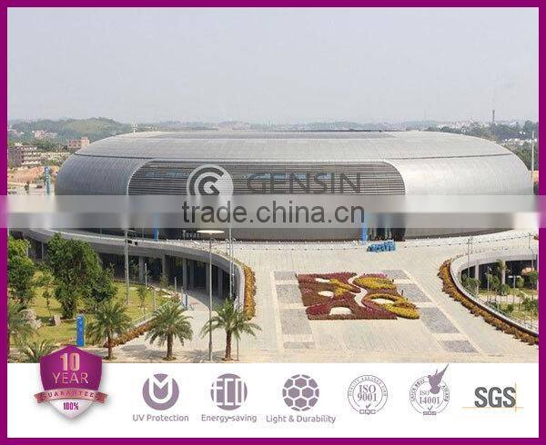 10-year quality warranty 50um UV protection solid polycarbonate roofing sheets 1220*2440mm