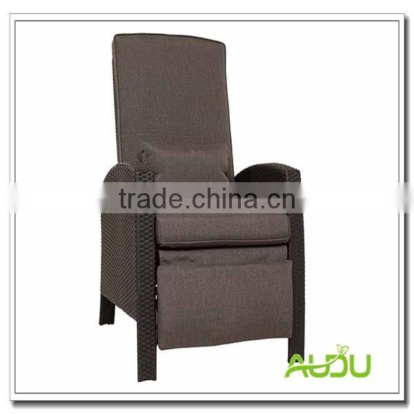 Audu Patio Chair/Large Size Recline Comfortable Patio Chair With Footrest