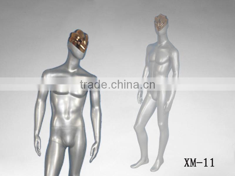 lifelike fashion sports display modern male mannequin,jacket display modern male mannequin
