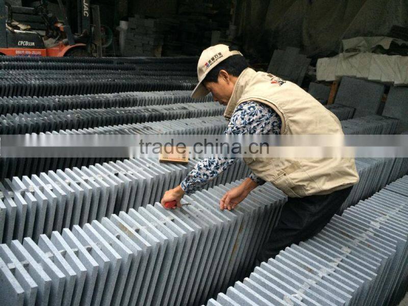 High Quality Pandang Dark Granite Tiles Flamed