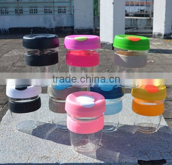 Good quality plastic drinking water bottle with lid