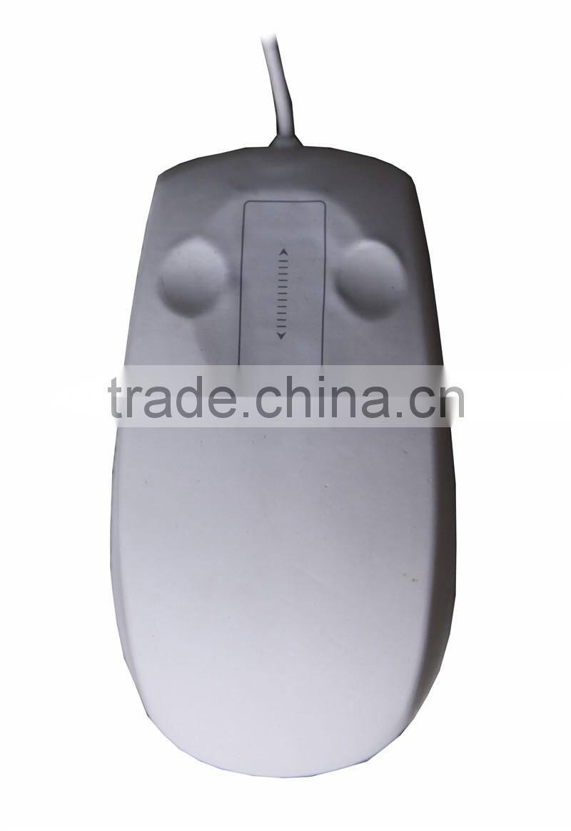 JH-SME20 Waterproof Laser Mouse with Scrolling Touchpad USB2.0 Silicone Mouse