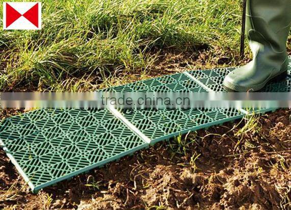 plastic outdoor garden edging tiles