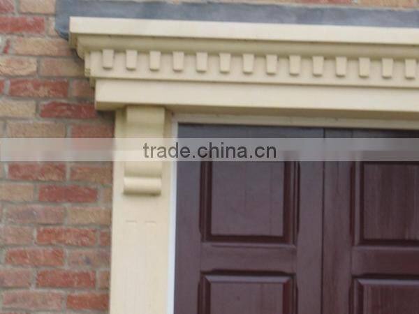 European style architecture GRC/GRG front door