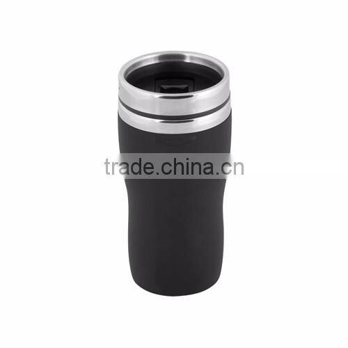 thermo mug/cup with drinking opening,250ml