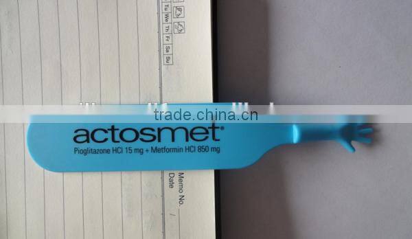 New Style Fancy Bookmark,Plastic Bookmarks,Silicone Bookmark