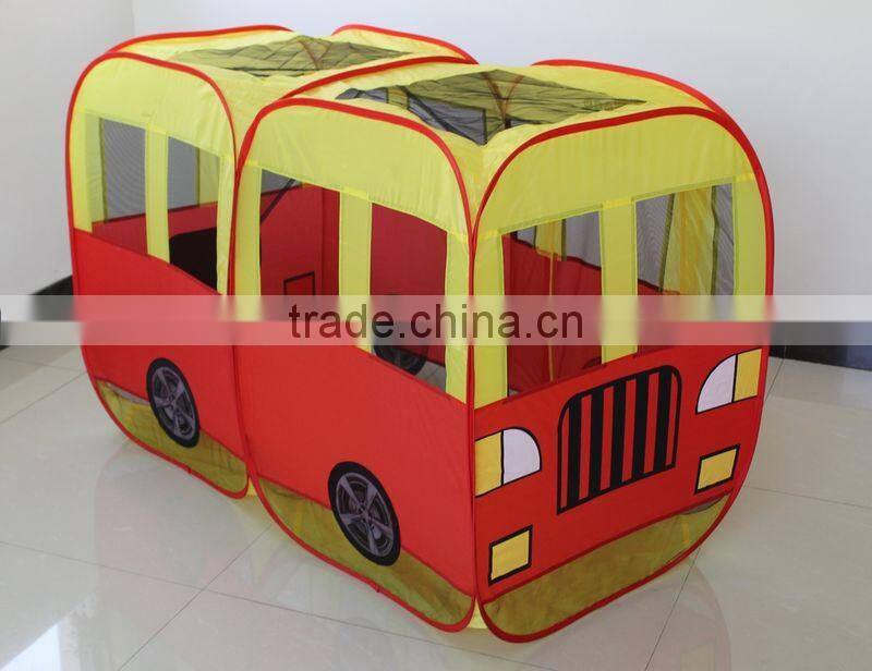 Collapsible Indoor Bus shape Play tent Kids Bus Play Tent
