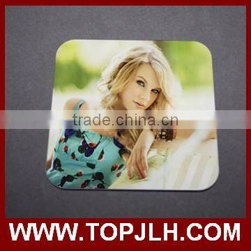 2017 Hot Sell Promotional Heat Tranfer Ceramic Absorbent Paper Coaster