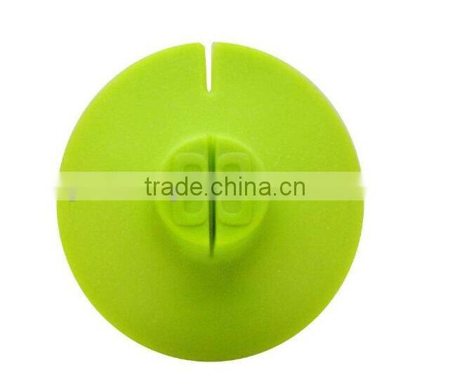 silicone cup cover secure tea bag holder