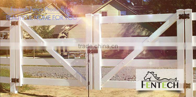 Made in China Fentech High Quality PVC Gate Hardware for Vinyl Fence Gate