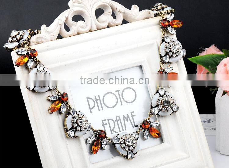 Colorfull handmade alloy jewelry necklace