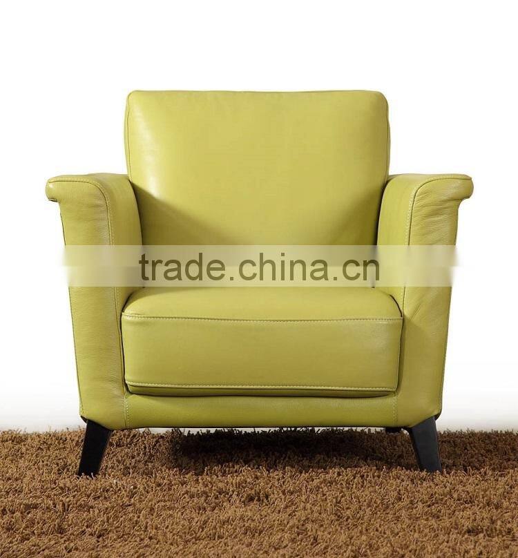 modern color geniune leather sectional sofa for living room furniture