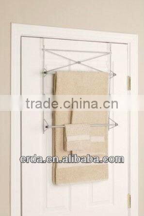 "Cross Style" Towel Rack, 3 Bars, Chrome