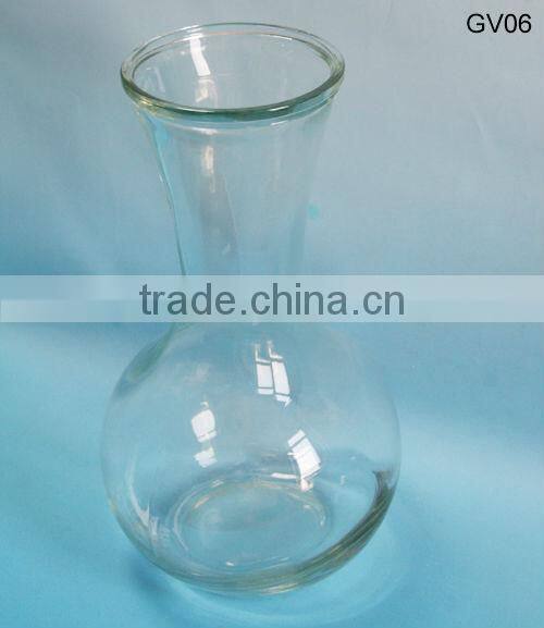 clear decoration glass vase