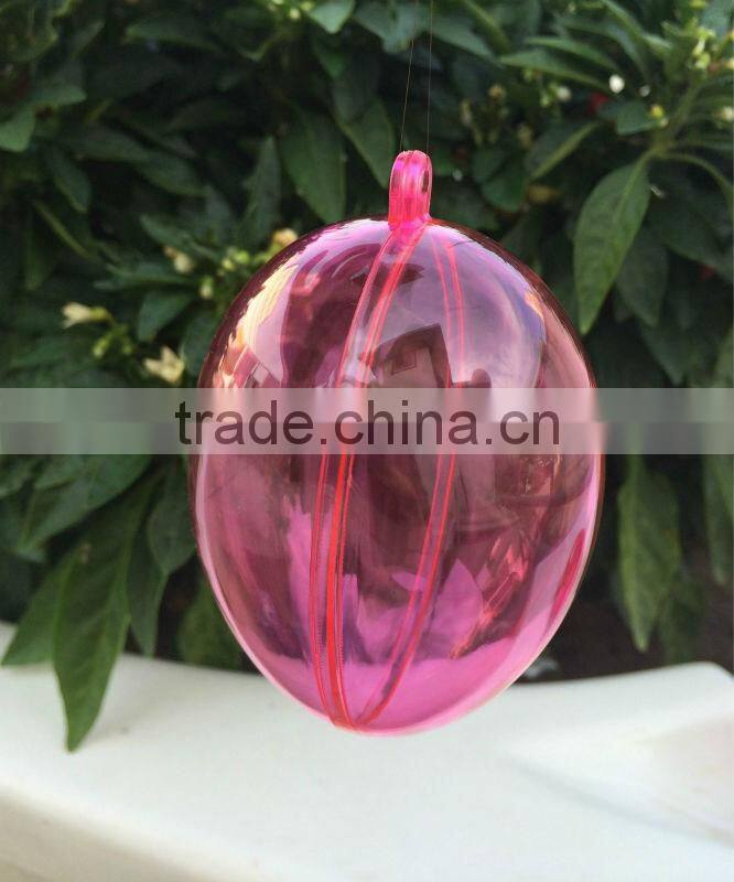 Plastic Easter egg for decoration/plastic egg/easter egg