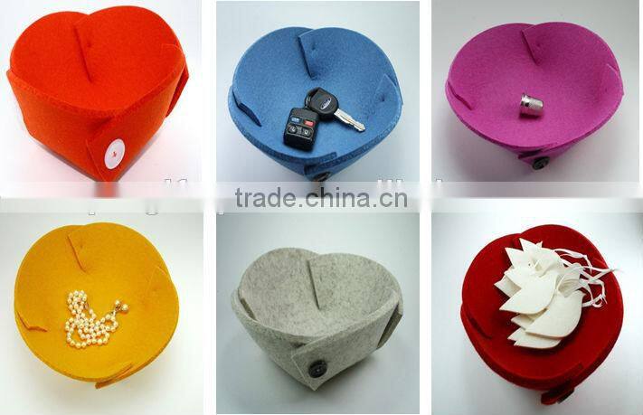 hot sale 2017 top quality new products wedding home festival party interior ornoment the most popular eco felt fabric flower