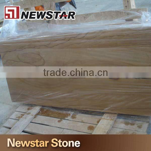 2016 Cut to size landscape vein yellow sandstone tile
