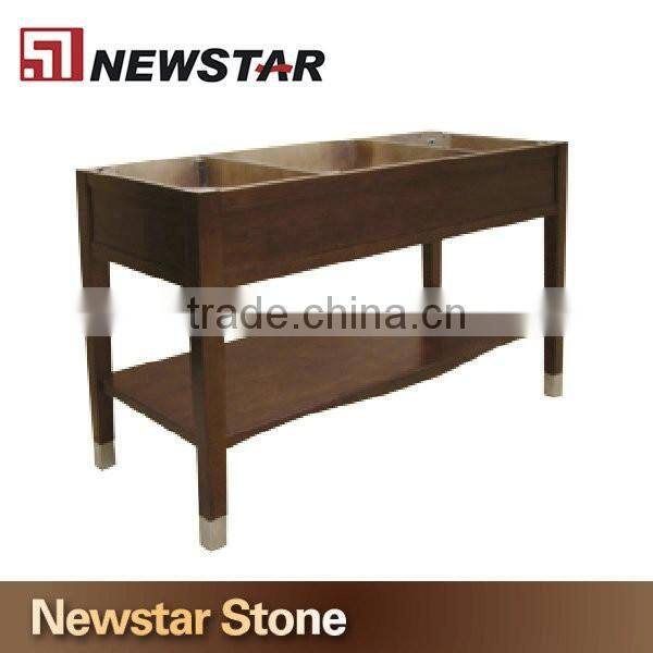 Hotel solid wood vanity base