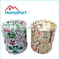 New Fashion Oxford Folding Laundry Hamper Trolley With Cover