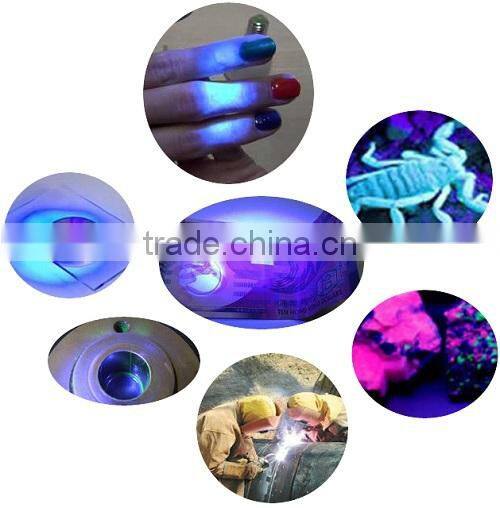 flashlight uv led 365nm