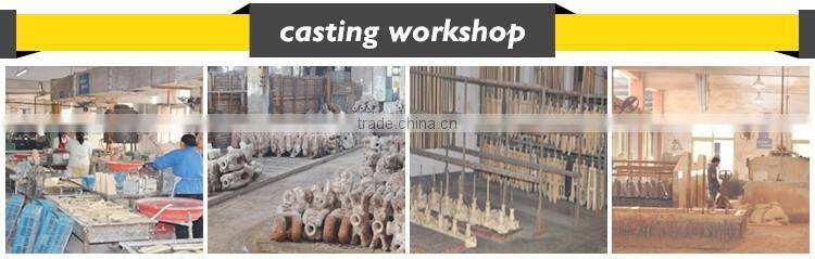 Precision lost wax investment customized steel casting parts