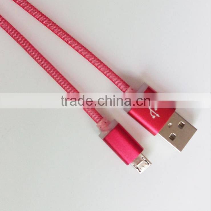 1m 3ft braided fabric micro usb cables ,h0t139 reversible usb cable , 2015 wholesale colorful micro usb cable for