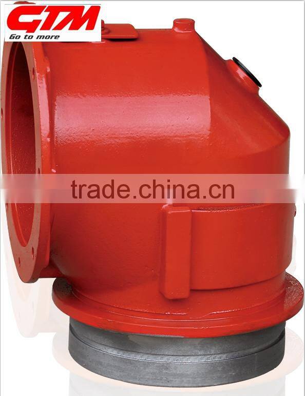 Custom made vertical to horizontal gearbox