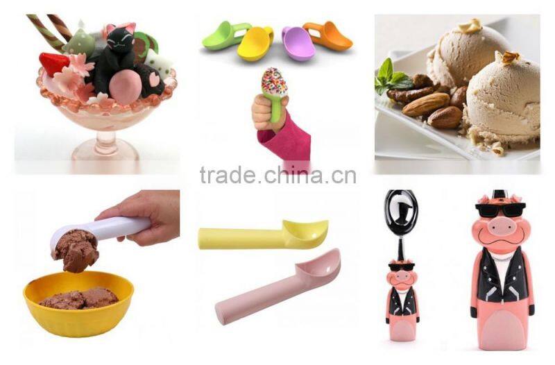 2015 new design mini cosmetic scoop/spoon, OEM 6 set plastic mini plastic scoop, custom tableware plastic scoop maker