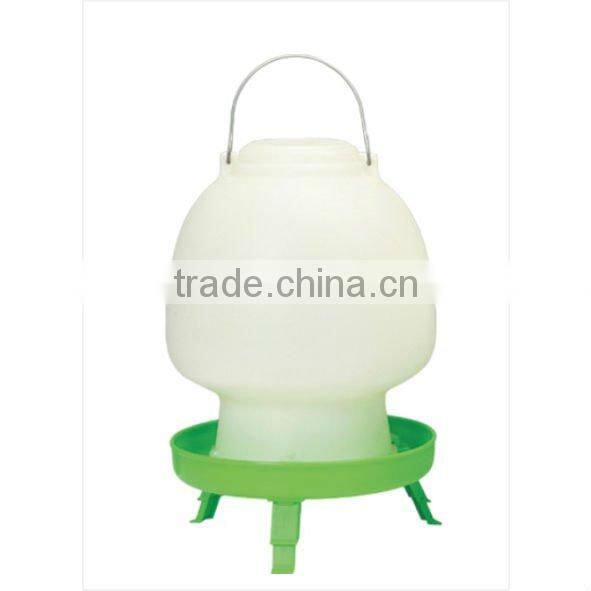 12L With Legs Plastic Feeder for Chicken Poultry Ball Type Drinker