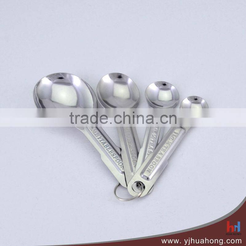 Colorful plastic measuring spoons/scoops 5pcs set(HMT-28)