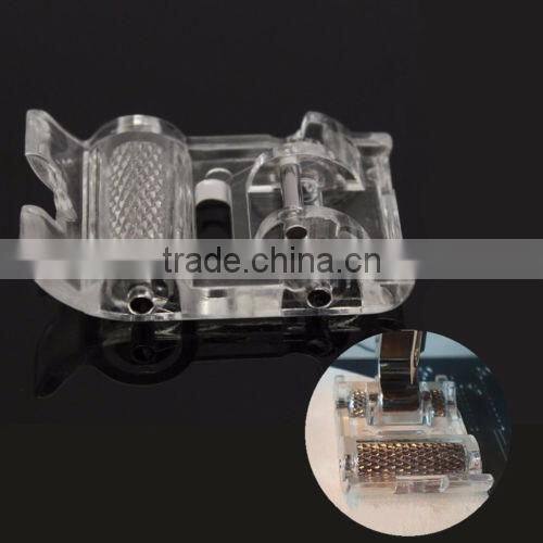 house hold Low Shank Roller Sewing Machine Leather Presser Foot For Brother Janome Singer