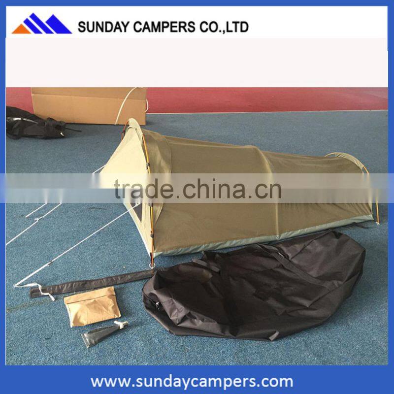 Outdoor camping canvas swag for sale