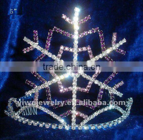 H172-246 Factory Directly Fancy Ball 2017 Hair Accessories Pageant Crown In Halo