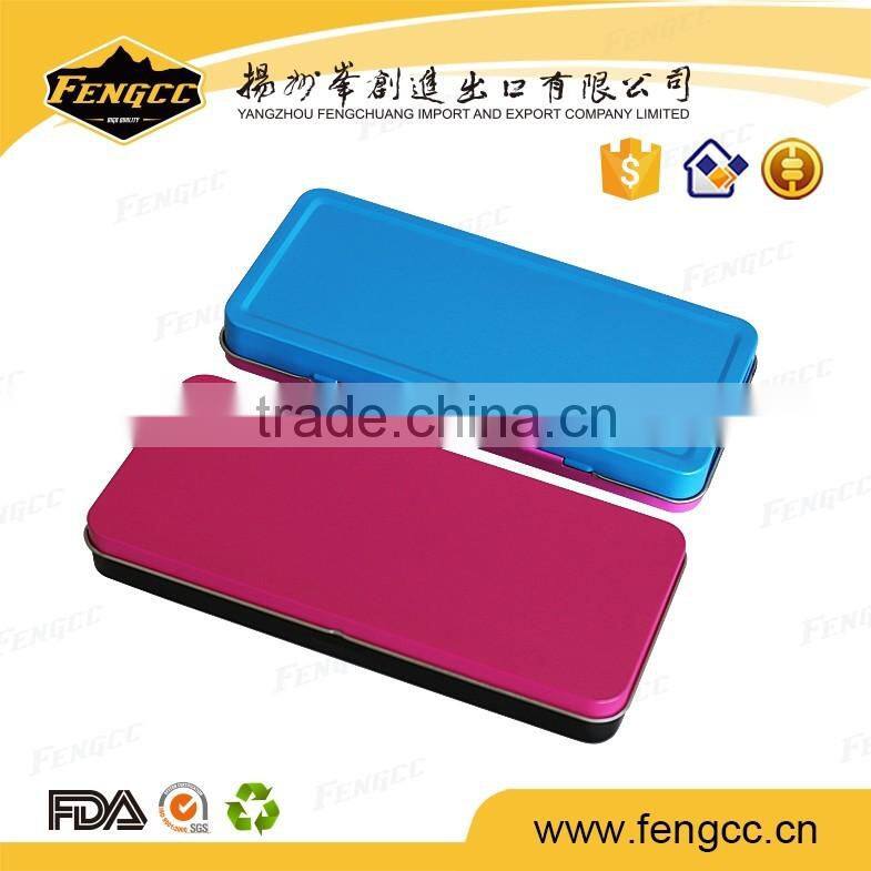 Fashion printed luxury stocked wholesale plain tin lunch box
