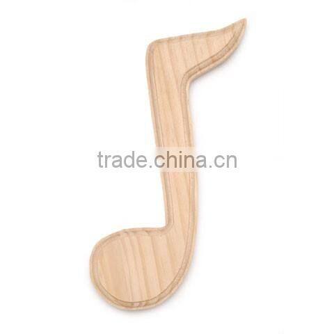 Wood Musical Notes: Single Note