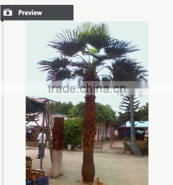 Factory direct sale decorative artificial palm tree artificial tree
