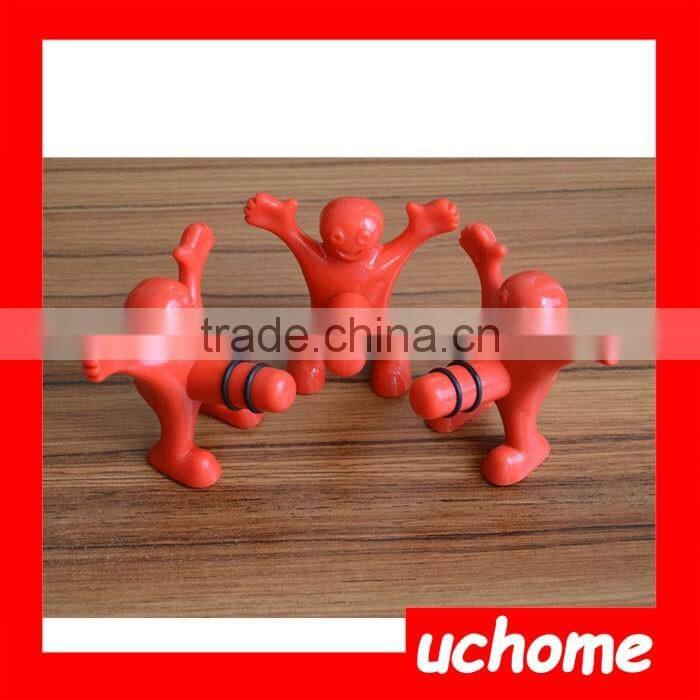 UCHOME Funny Man Guy Champagne Stopper Silicone Bottle Stopper Water Stopper