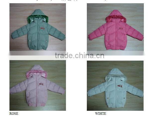 XY-0918 Girls pongee dobby jacket