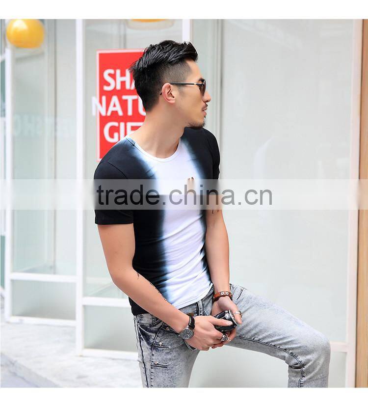 Men Tie Dye T-shirt ,cotton T-shirt, customized T-shirt,summer T-shirt