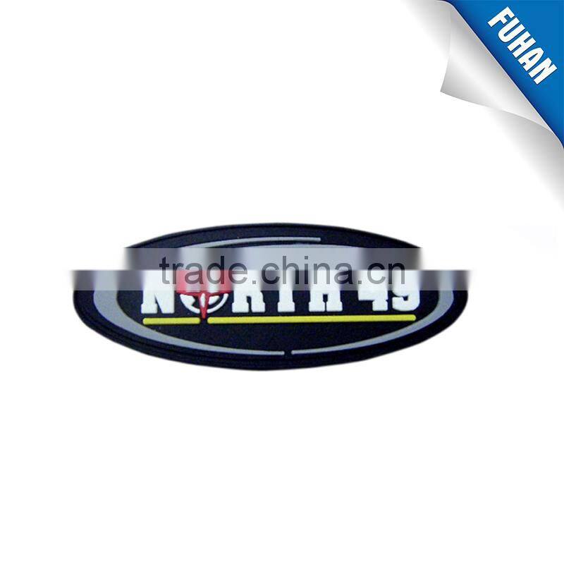 Wholesale Garment Labels Product Type and Rubber Material PVC patch