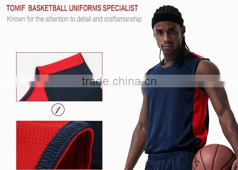 wholesale sportswear cheap basketball jersey customize logo print jersey basketball reversible youth basketball uniforms