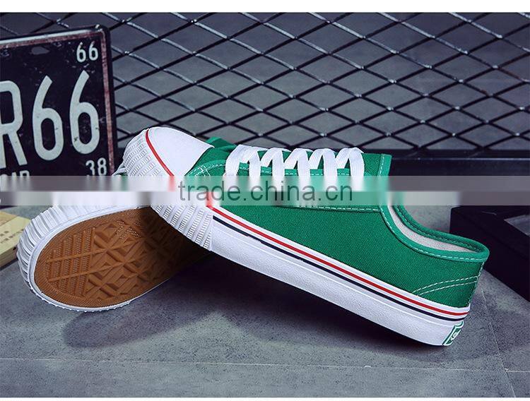 Plain color men's canvas shoes china wholesalers online