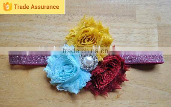 Lovely Big flower Baby Girl Kids Hair Band Headbands top wholesale!