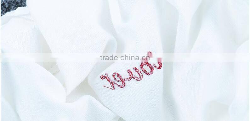 2017 soft simple fashion wholesale cotton t shirt