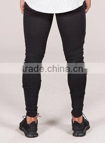 Fashion Skinny Denim Jeans Distressed Jeans 2017 For Men Custom