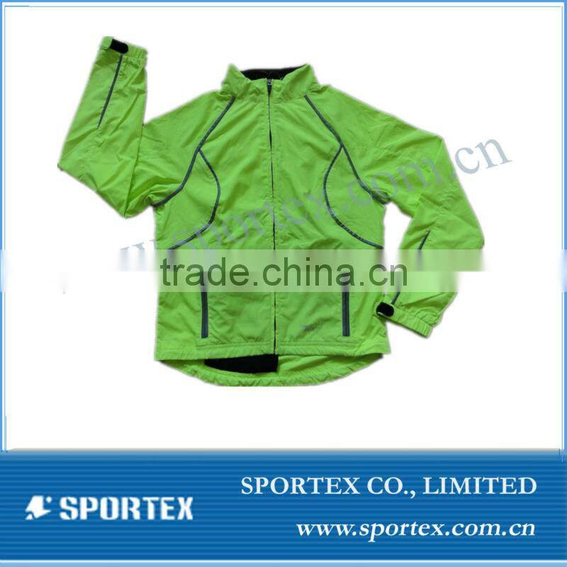 2013 New design breathable running jacket / 100%polyester lightweight running jacket / outdoor running jacket