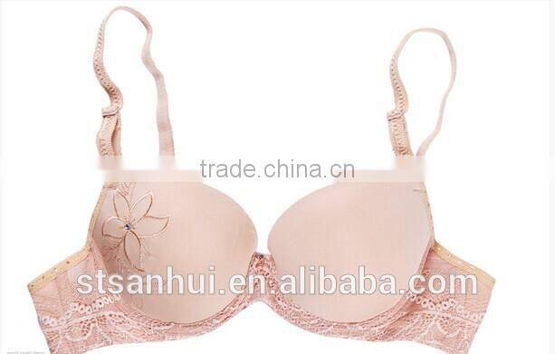 Natural nude color hot images women sexy bra underwear