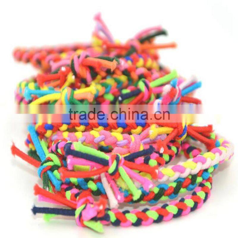 Candy Color Elastic Braid Hairbands