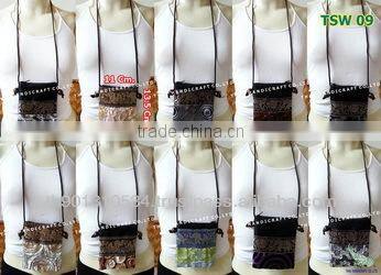 Thai Silk Handmade Coin Purse Wallet Money bag Travel bag